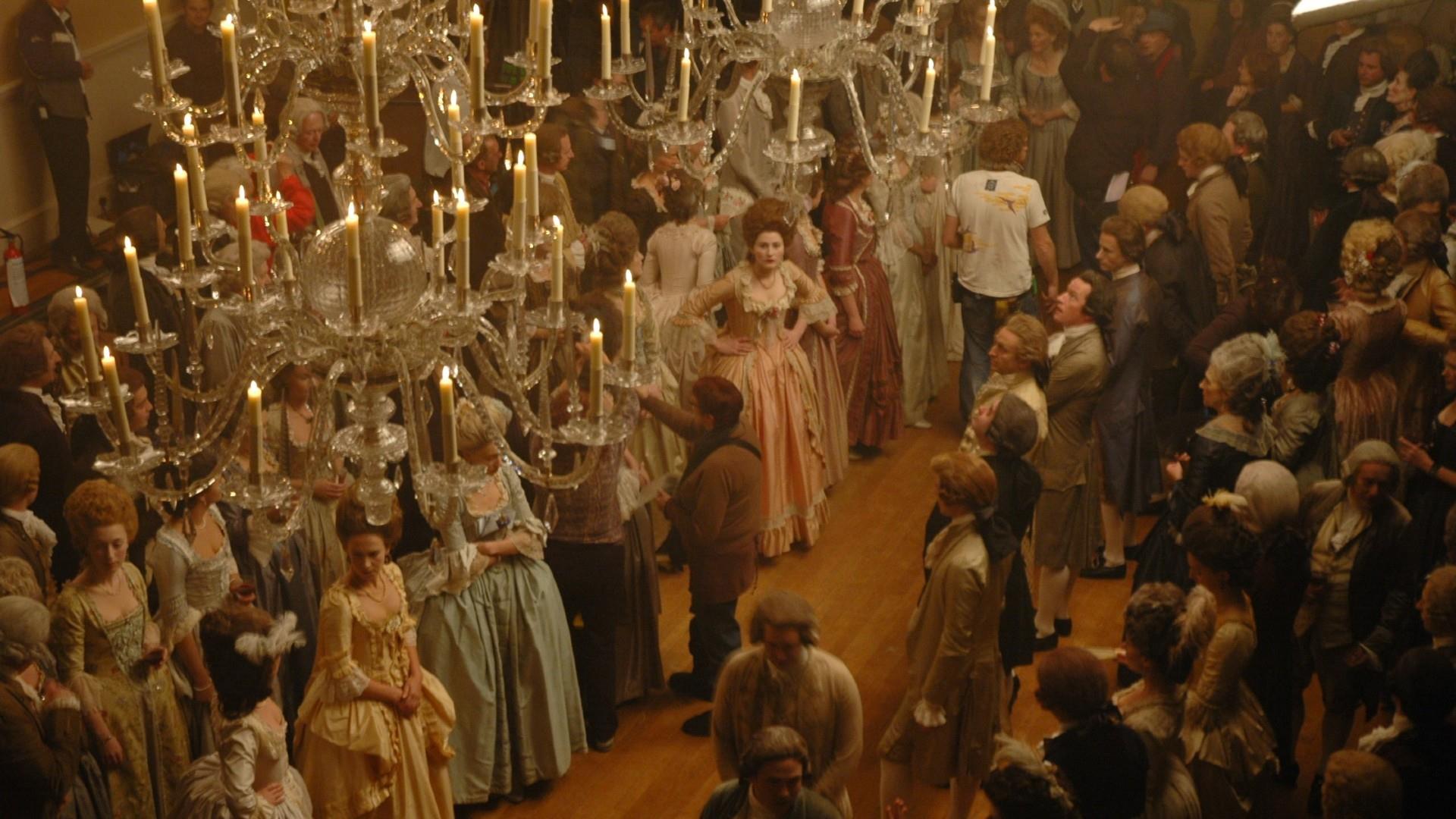 A scene from the movie, The Duchess