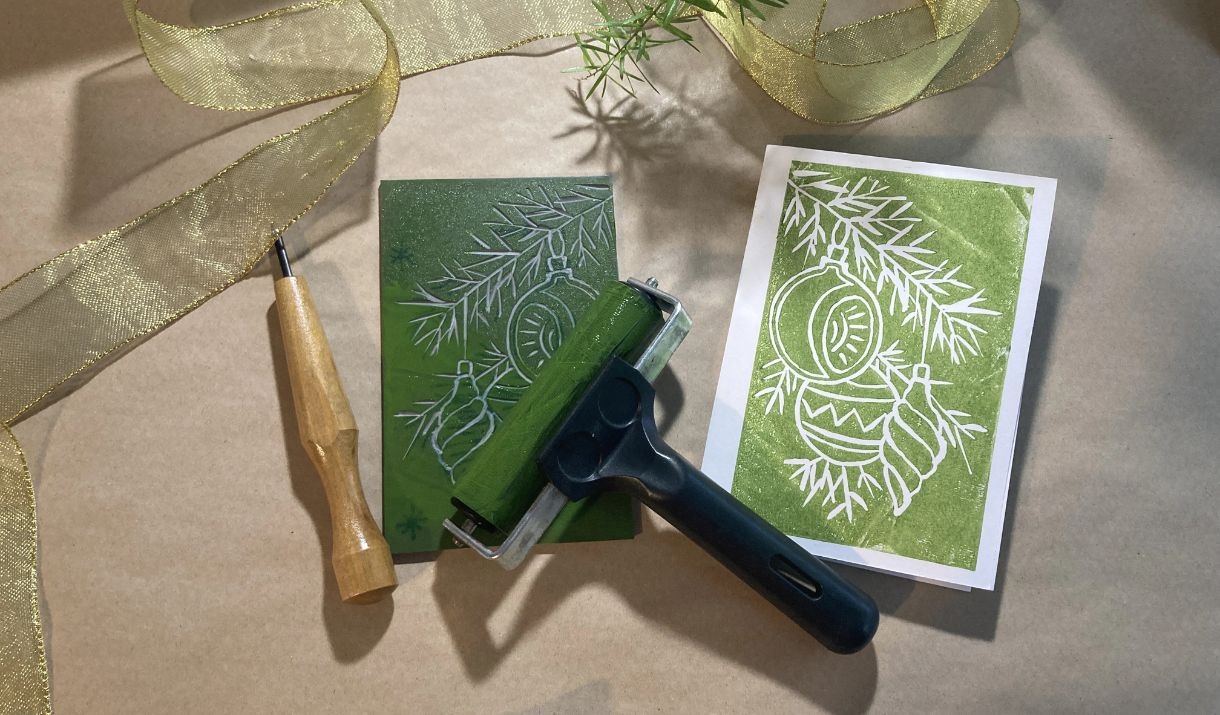 Christmas Lino Print Workshop Christmas Lino Print Workshop