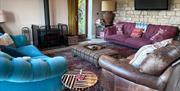 Sofas in room
