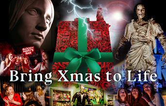 Bring Xmas To Life at Mary Shelley's House of Frankenstein
