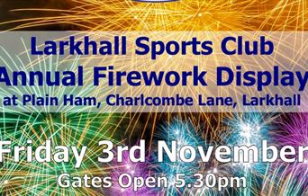 Larkhall Sports Club Annual Fireworks Display