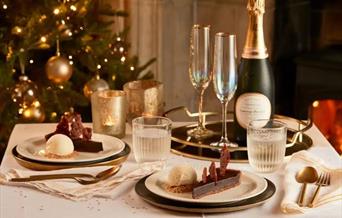 New Year's Eve Dinner at Bath Spa Hotel
