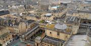 View from the top of Bath Abbey tower