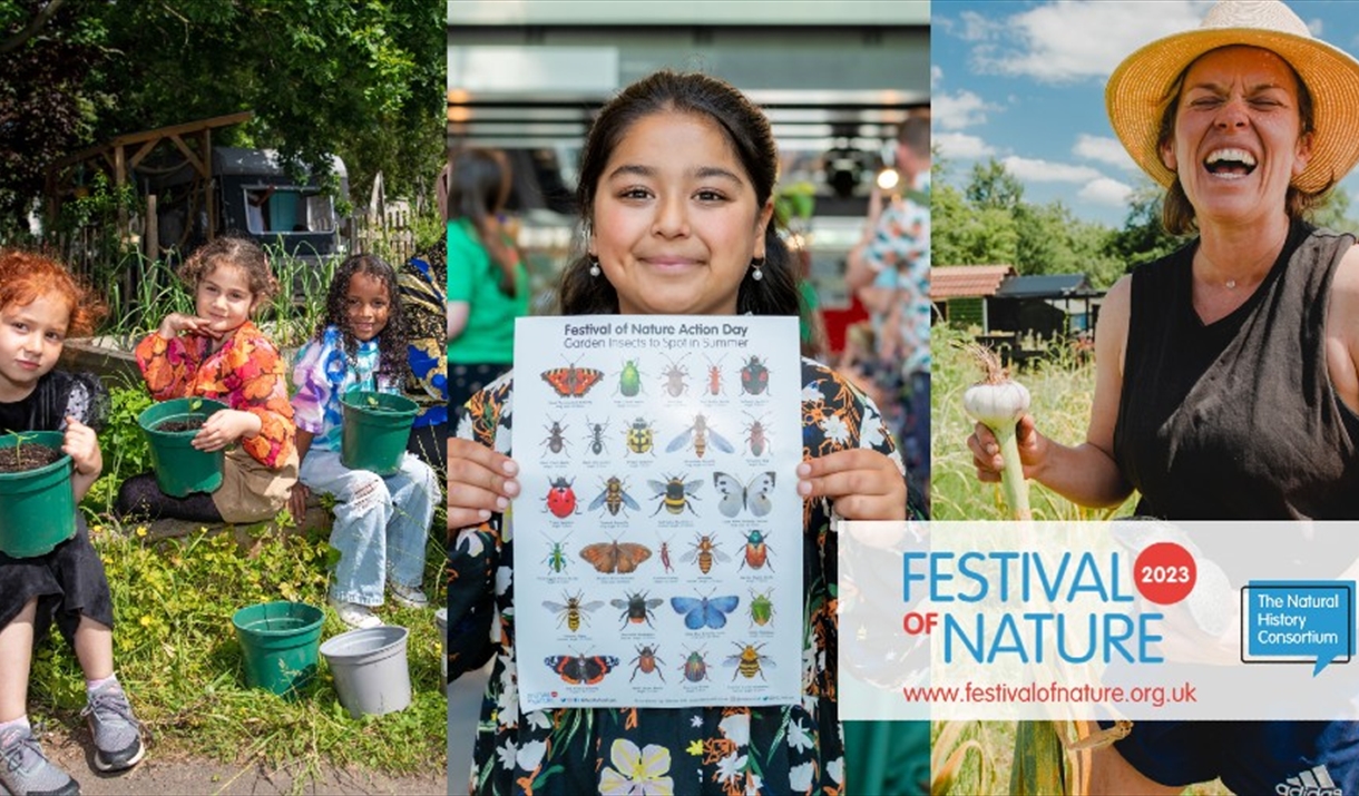 Festival of Nature, the UK’s largest free celebration of the natural world, is back from the 9th – 18th June 2023.
