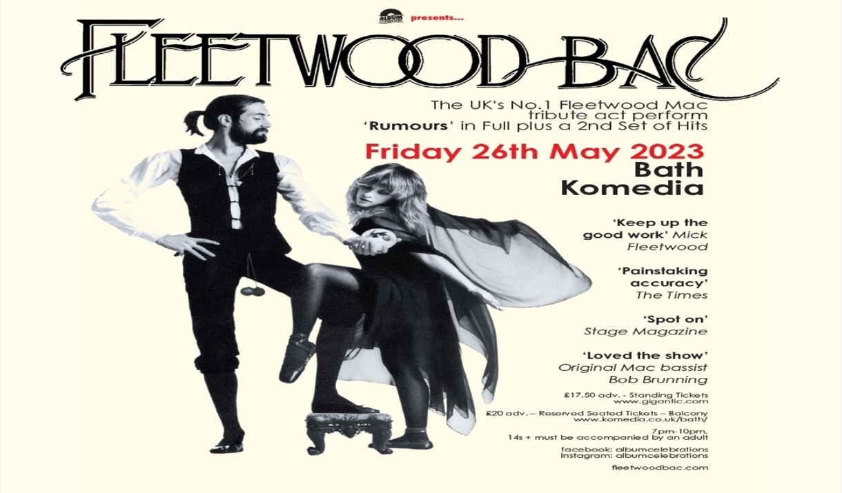 Fleetwood Bac at Komedia Bath