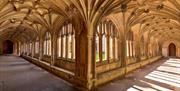 Galahad Tours - image of Lacock Abbey Cloisters