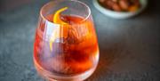 Negroni  and nuts