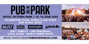 Pub in the Park 2023 poster