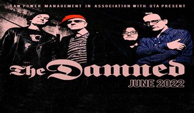 The Damned band poster.