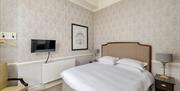 A classic double room at The Royal Hotel Bath