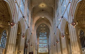 Interior of Bath Abbey
