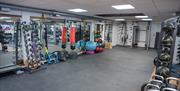 The gym at YMCA Bath's Health & Wellbeing Centre