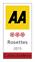 AA 3 Rosettes Culinary Excellence Award 2015
