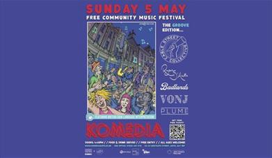 Free Community Music Festival at Komedia Bath