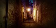 spooky alleyway