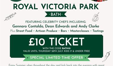 Fantastic Food Festivals at Royal Victoria Park Bath