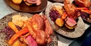 Sunday roast at Green Park Brasserie