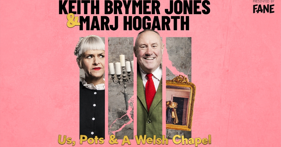 Keith Brymer Jones and Marj Hogarth at The Forum